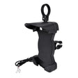 Motorcycle Sunshade Rainproof Mobile Phone Holder, Shape: Charging Handlebar Holder 5V-2A - Holder by PMC TechLife | Online Shopping South Africa | PMC TechLife | Buy Now Pay Later Mobicred