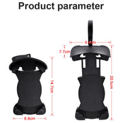 Motorcycle Sunshade Rainproof Mobile Phone Holder, Shape: Charging Handlebar Holder 5V-2A