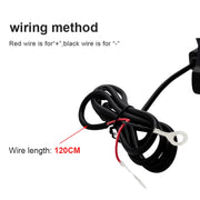 Motorcycle Sunshade Rainproof Mobile Phone Holder, Shape: Charging Handlebar Holder 18W (QC3.0)