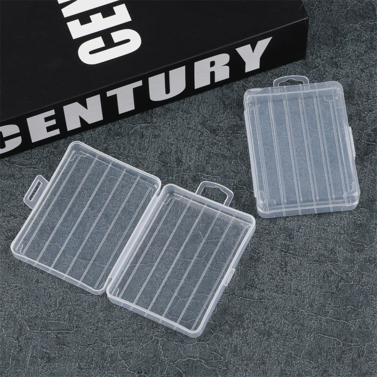 100pcs /Pack Luggage Shape Packaging Box PVC Transparent Package Box For Watch Case Lens Film, Spec: 16