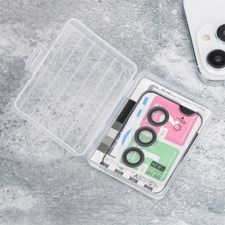 100pcs /Pack Luggage Shape Packaging Box PVC Transparent Package Box For Watch Case Lens Film, Spec: 16