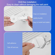 9pcs /Set LED WIFI Graffiti Bluetooth Smart Splicing Quantum Light DIY Atmosphere Lighting With Remote Control, US Plug(White)