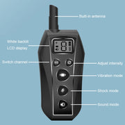 Intelligent Electronic Remote Control Dog Training Device Pet Training Shock Collar Bark Stopper, Style: T700