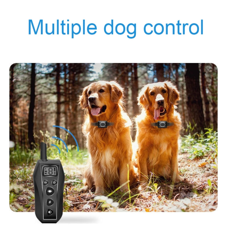 Intelligent Electronic Remote Control Dog Training Device Pet Training Shock Collar Bark Stopper, Style: T700