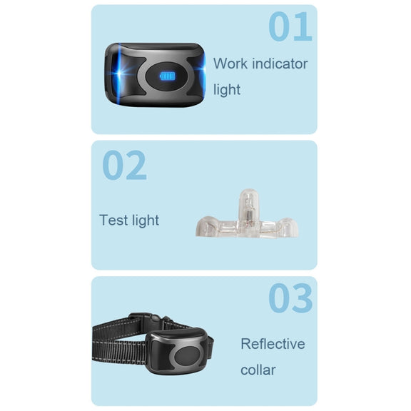 Intelligent Electronic Remote Control Dog Training Device Pet Training Shock Collar Bark Stopper, Style: T700