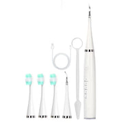 6 In 1 Electric Dental Scaler Calculus Removal Teeth Cleaning Set, Color: White Exclusive