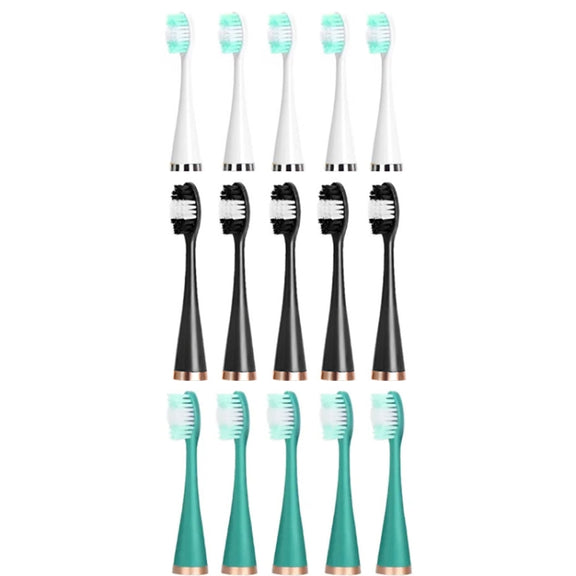 Electric Dental Scaler Accessories Replacement Head, Color: 5pcs Toothbrush Head White