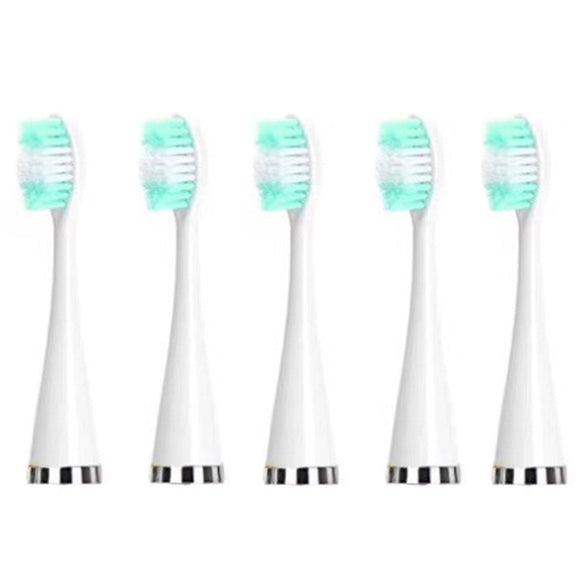 Electric Dental Scaler Accessories Replacement Head, Color: 5pcs Toothbrush Head White