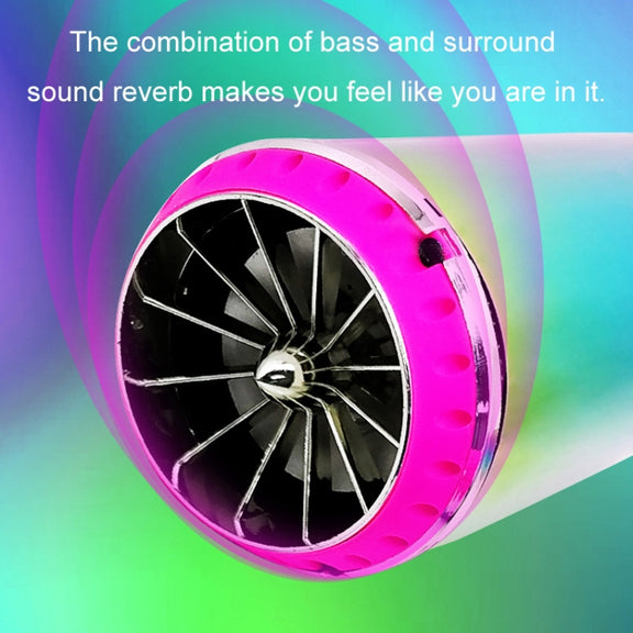 12V Motorcycle Subwoofer Color-Coated Audio Exhaust Pipe Simulator
