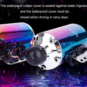12V Motorcycle Subwoofer Color-Coated Audio Exhaust Pipe Simulator