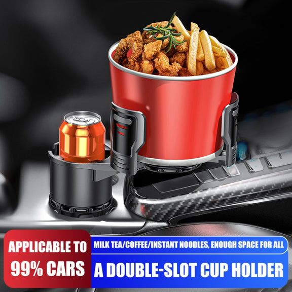 Multifunctional Car Water Cup Holder Drink Holder with Switch Lock, Size: Small