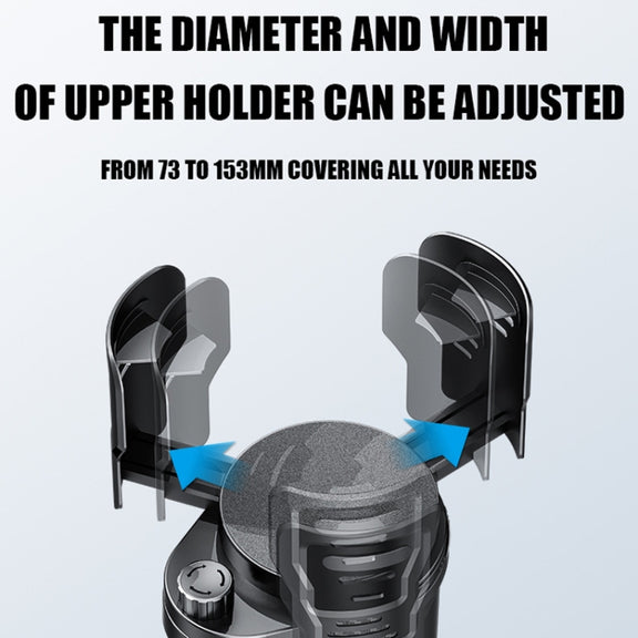 Multifunctional Car Water Cup Holder Drink Holder with Switch Lock, Size: Large