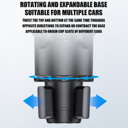 Multifunctional Car Water Cup Holder Drink Holder with Switch Lock, Size: Large