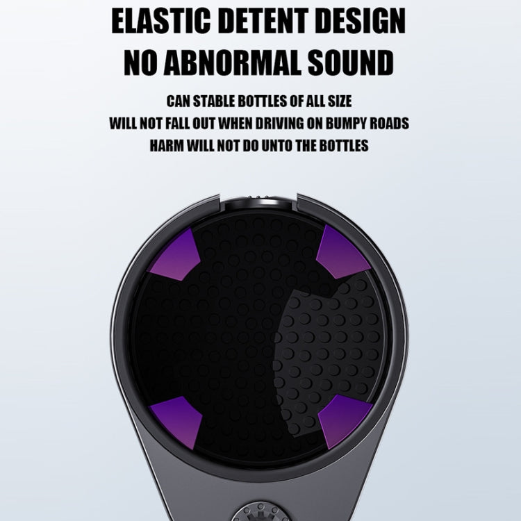Multifunctional Car Water Cup Holder Drink Holder with Switch Lock, Size: Large
