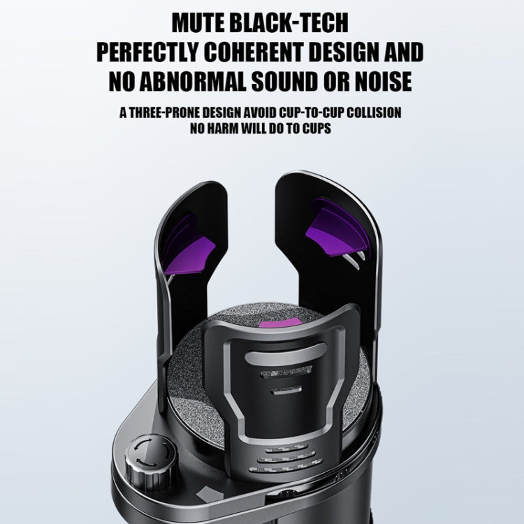 Multifunctional Car Water Cup Holder Drink Holder with Switch Lock, Size: Small
