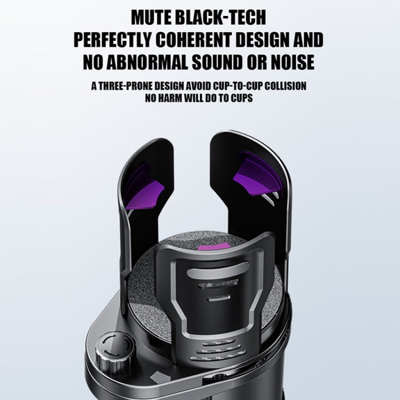 Multifunctional Car Water Cup Holder Drink Holder with Switch Lock, Size: Small