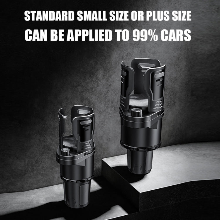 Multifunctional Car Water Cup Holder Drink Holder with Switch Lock, Size: Large