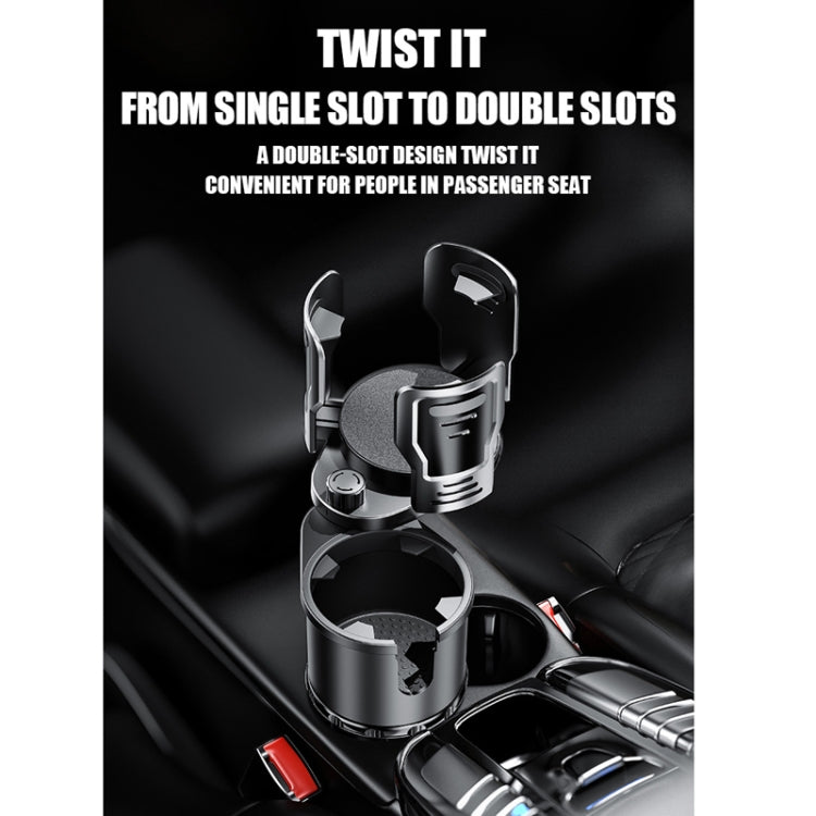 Multifunctional Car Water Cup Holder Drink Holder with Switch Lock, Size: Large