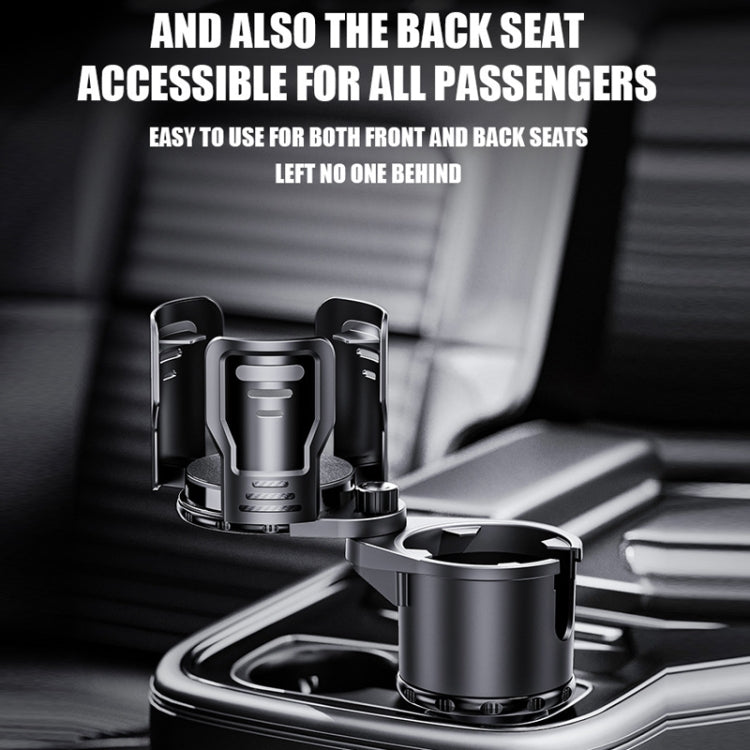 Multifunctional Car Water Cup Holder Drink Holder with Switch Lock, Size: Small