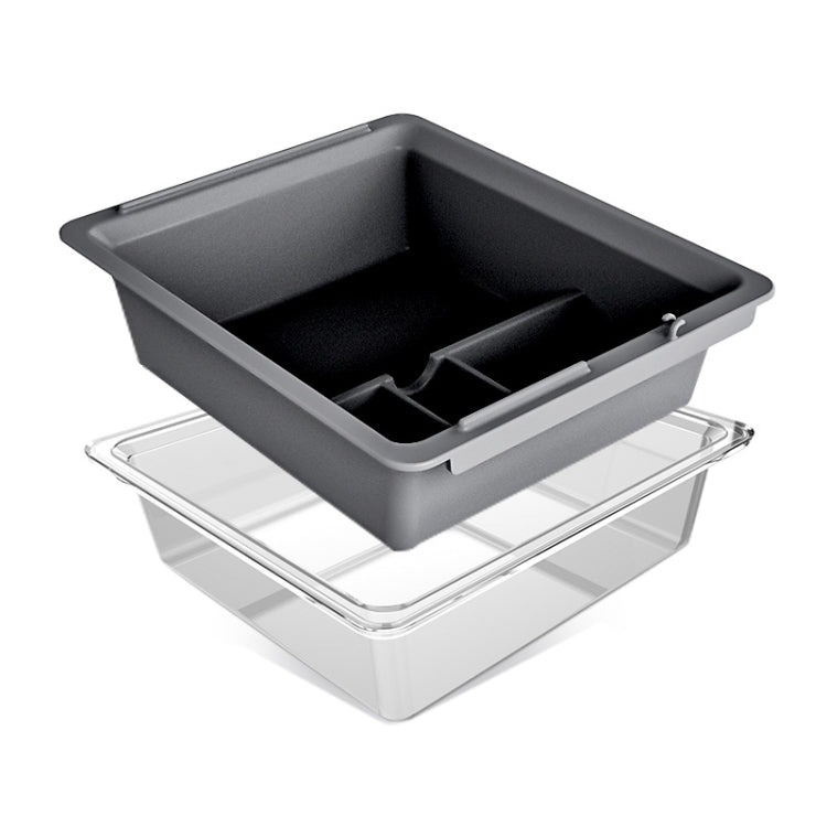 For Tesla Model 3 / Y Center Armrest Storage Box Car Modification Accessories Central Storage Box(Black)