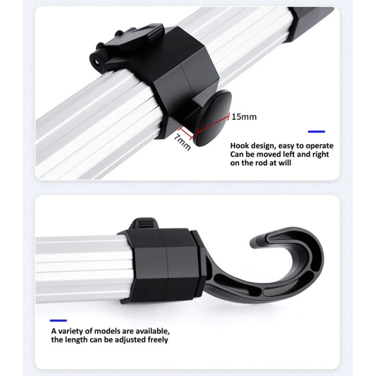 3 in 1 Car Mobile Phone Holder Computer Holder Universal Aluminum Tube With Hook
