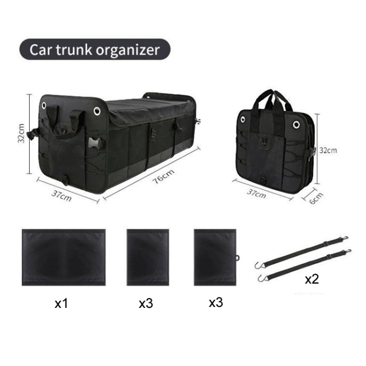 Large-capacity Folding Storage Box for Car Trunk(90L)