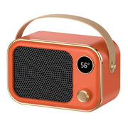 1200W Electric Heater Winter Hand Warmer with Screen Display,EU Plug(Mint Green)