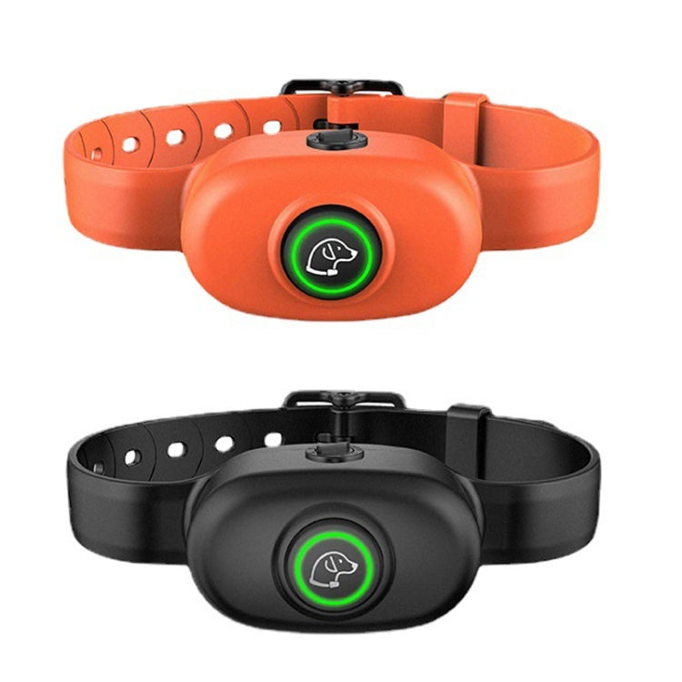 Auto Stop Barker Pet Shock Collar Dog Trainer(Black)
