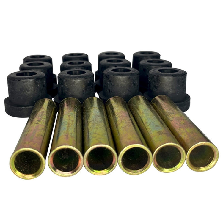 Golf Cart Front And Rear Steel Plate Rubber Sleeve Iron Sleeve Kit Leaf Spring Bushings, Specification: Iron Sleeve