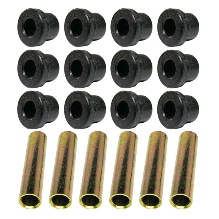 Golf Cart Front And Rear Steel Plate Rubber Sleeve Iron Sleeve Kit Leaf Spring Bushings, Specification: Iron Sleeve