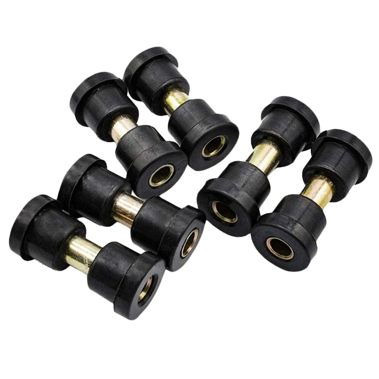 Golf Cart Front And Rear Steel Plate Rubber Sleeve Iron Sleeve Kit Leaf Spring Bushings, Specification: Rubber Sleeve