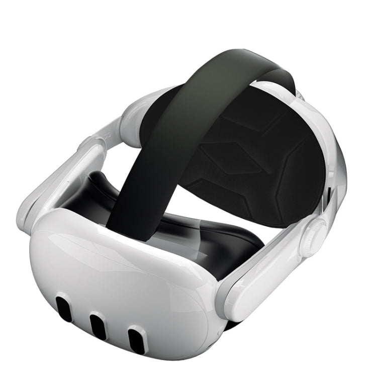 For Meta Quest 3 VR  iplay Head Strap Reduce Pressure Adjustable Headband(White)