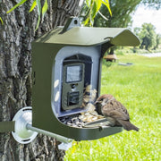 BC303 Bird Feeder Outdoor Trail Camera Bird Watching Camera With Motion Sensor(Army Green)
