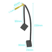 2pcs /Set For Club Car / EZGO Golf Cart 3.3 Motor Carbon Brushes, Specification: Carbon Brush