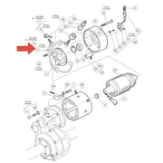 2pcs /Set For Club Car / EZGO Golf Cart 3.3 Motor Carbon Brushes, Specification: Carbon Brush