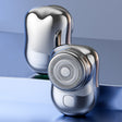 Three-Ring Knife Mesh Electric Men Shaver Travel Portable Mini Shaver, Color: Silver - Electric Shavers by PMC TechLife | Online Shopping South Africa | PMC TechLife | Buy Now Pay Later Mobicred