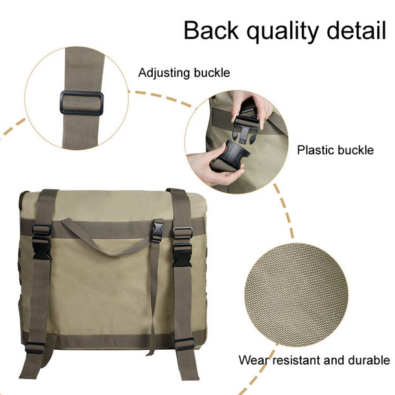 Outdoor Camping Off-road Vehicle Spare Tire Tool Miscellaneous Storage Bag, Color: Black