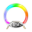 S528 Multifunctional Wireless Charging Bluetooth Speaker with RGB Light & White Noise & Simulated Sunrise(White) - Desktop Speaker by PMC TechLife | Online Shopping South Africa | PMC TechLife | Buy Now Pay Later Mobicred