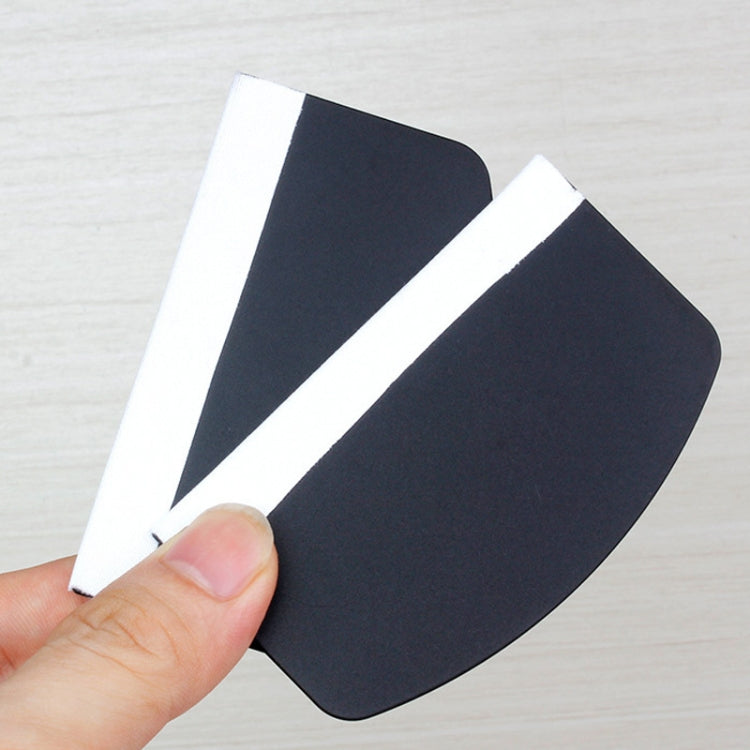 PP Plastic Squeegee Soft Cloth Plastic Squeegee Film Tool(Black)