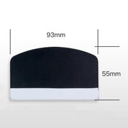 PP Plastic Squeegee Soft Cloth Plastic Squeegee Film Tool(Black)