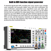 FNIRSI 2 In 1 Dual-Channel 100M Bandwidth Digital Oscilloscope 1GS Sampling Signal Generator, EU Plug 1014D