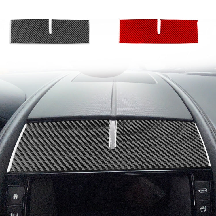 For Jaguar F-TYPE 2013+ Universal Center Console Sticker For Left And Right Drive(Red)