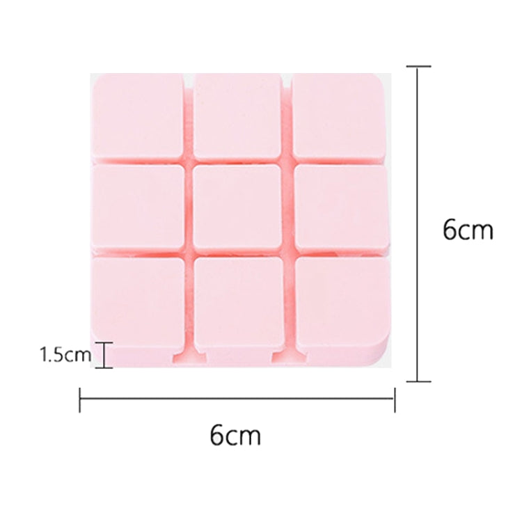 Cable Clip Desk Wall USB Charging Cable Holder Organizer Cable Winder(Grey)