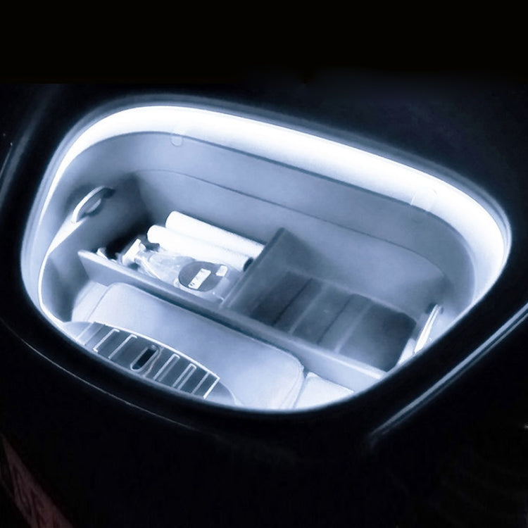 For Tesla Front Trunk LED Ambient Light Strip, Size: For 21-23 Model 3(White Light)