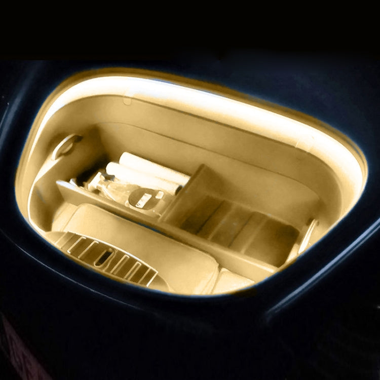 For Tesla Front Trunk LED Ambient Light Strip, Size: For 18-20 Model 3(Warm White)