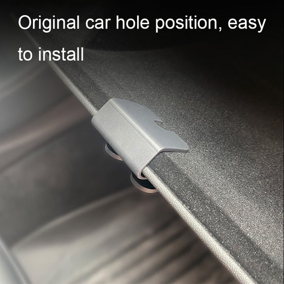 For Tesla Model Y Passenger Glove Box Hook Interior Modification Accessories(Black)