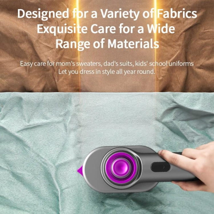 30W Mini Steamer Rotary Folding Iron Insulation Anti-Scald Garment US Plug(White)