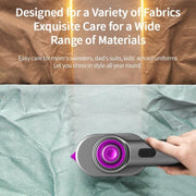 30W Mini Steamer Rotary Folding Iron Insulation Anti-Scald Garment US Plug(Grey)