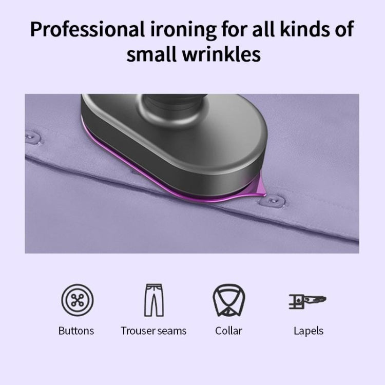 30W Mini Steamer Rotary Folding Iron Insulation Anti-Scald Garment US Plug(Grey)
