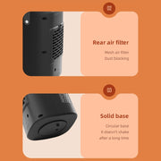 Remote Control Touch Screen Household Desktop PTC Instant Heating Heater, Style: UK Plug(Electronic Model)
